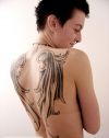 Angel wings tattoos pics design